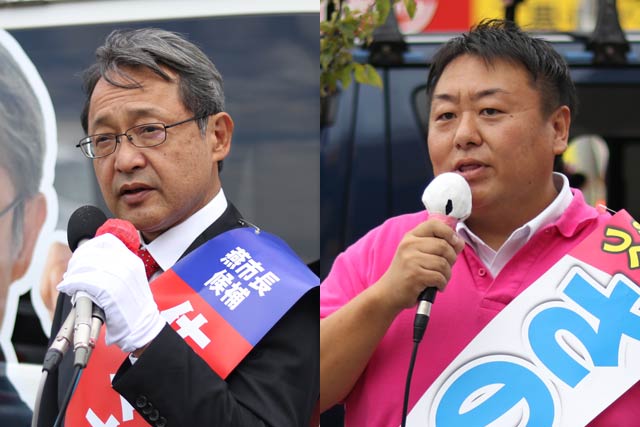 佐々木氏(左)と佐野氏