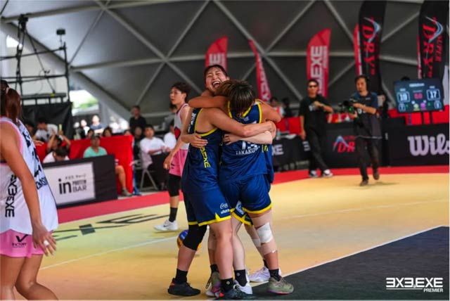 予選プールBでCHUU.EXEを撃破、勝利の瞬間