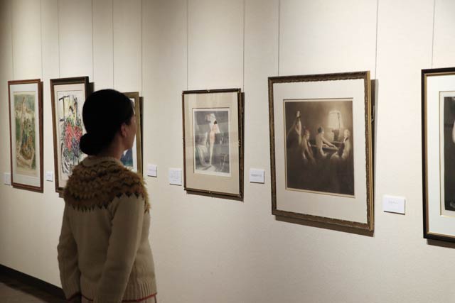 弥彦の丘美術館で特別企画展「ひとびとを魅了した画家たちーピカソ・シャガール・ユトリロから藤田嗣治へー」