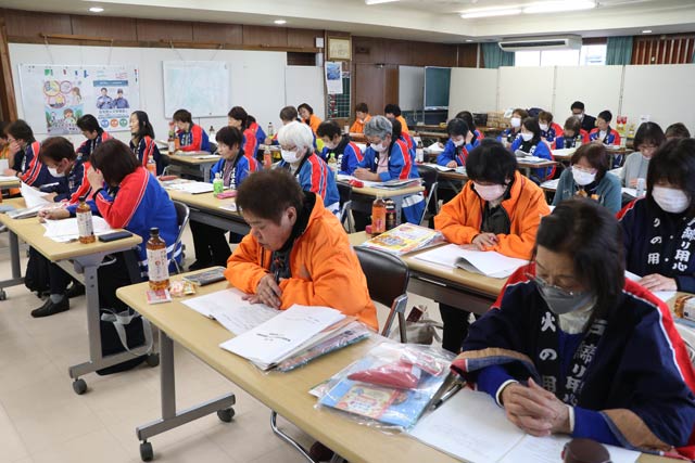 新潟県女性防火クラブ連絡協議会の第12回研修会
