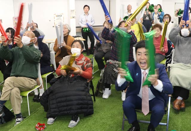 金メダルの瞬間