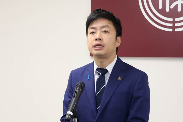 滝沢亮三条市長の年頭あいさつ