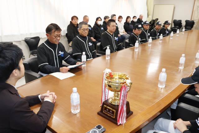 滝沢市長を表敬訪問