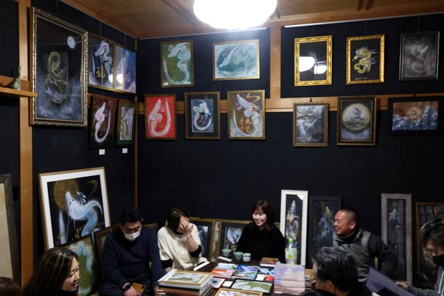 会場の数寄屋風来