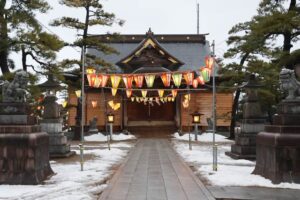 13日の八幡宮