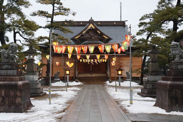 13日の八幡宮