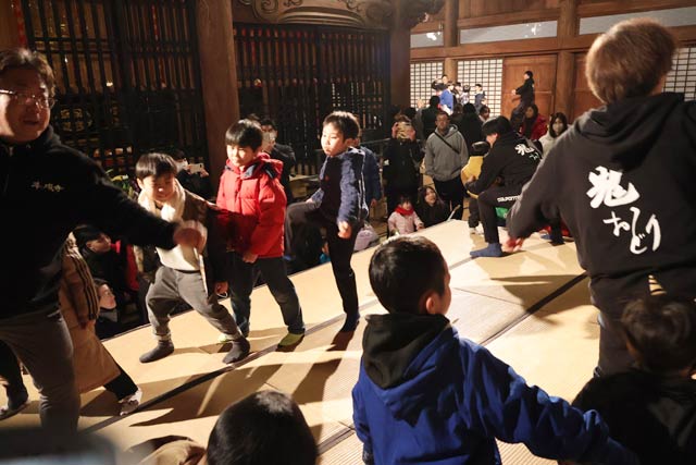 本成寺で鬼踊り体験DAY