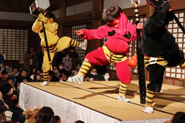 本成寺で鬼踊り体験DAY