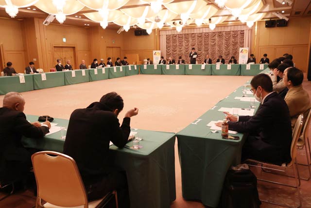 天果糖逸出荷販売協議会出荷反省会