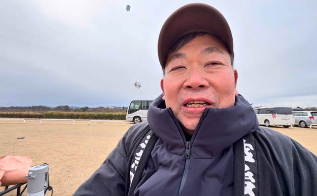 三条凧協会の須藤会長