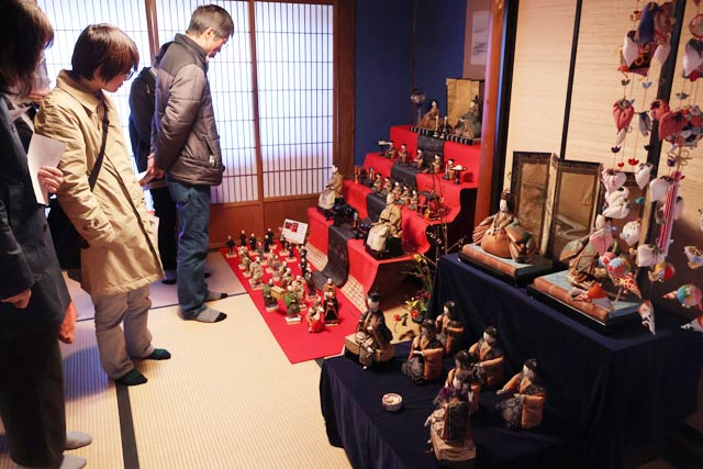 岩室温泉ひな巡りのメイン会場の無匠庵