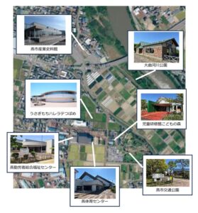 県央大橋西詰エリアの愛称公募 最優秀に賞金5万円 公共施設集積の大曲地区を一体発信へ