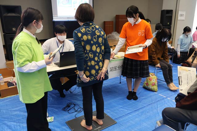 足圧分布の計測