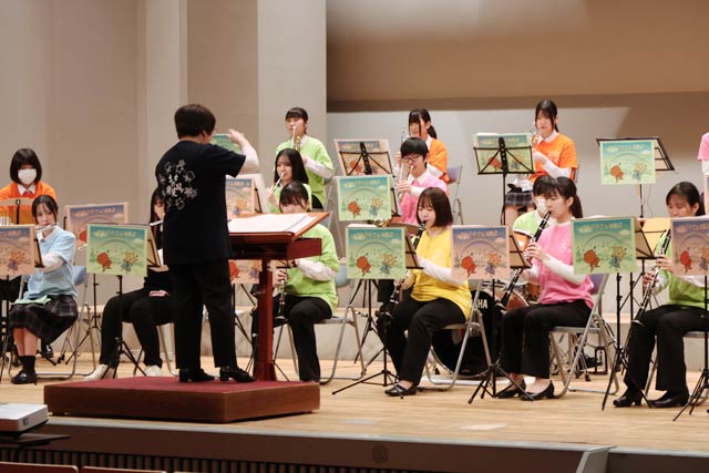 吹奏楽の発表