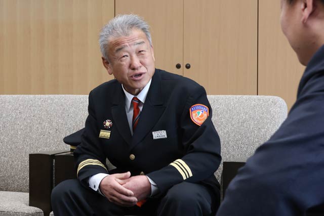 山崎団長
