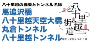 「八十里越天空大橋」など八十里越4構造物の名称が決定 全国から応募3,720点