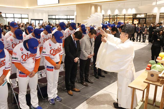 必勝祈願の神事