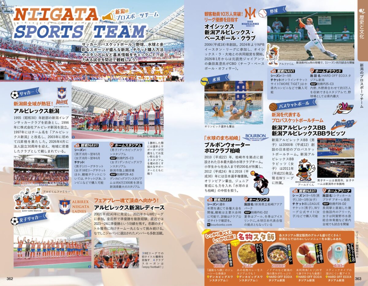 地域に根差したプロスポーツチームも多数あり、熱狂的なファンも！