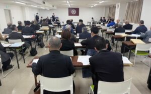 三条市議選の立候補予定者説明会