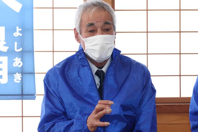 長谷川後援会長