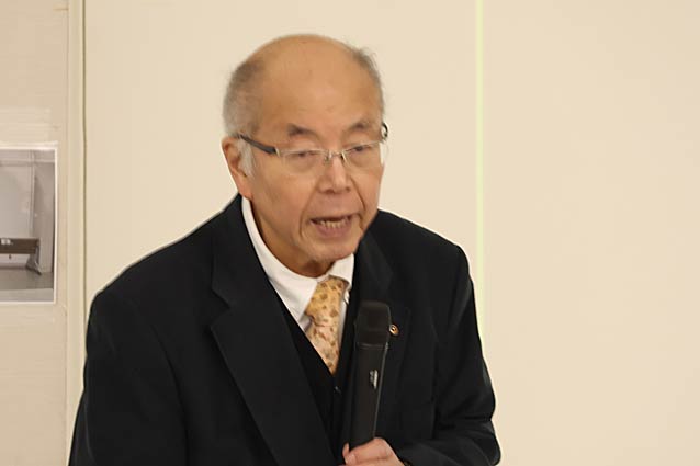 協賛会長の兼古会頭