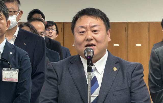 佐野市長のあいさつ
