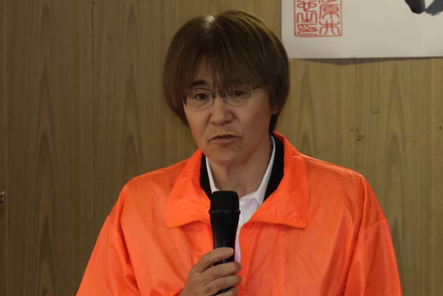 古家後援会長
