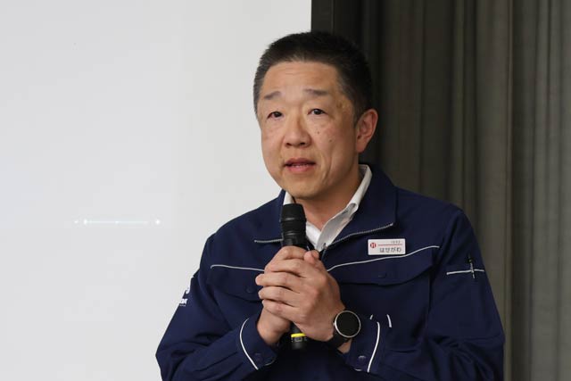 燕三条貿易振興会の長谷川直哉会長