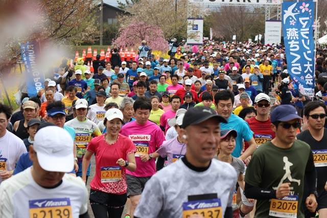 燕さくらマラソン大会