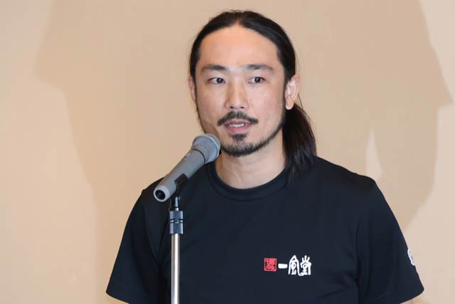 一風堂商品開発グループの林賢太郎さん
