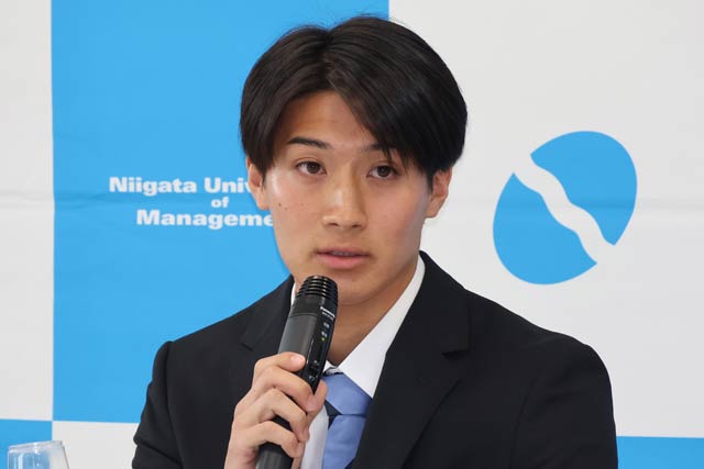 カターレ富山入りが内定した丸山嵩大選手