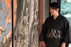 ■動画の撮影で再び国上寺を訪れた木村さん
