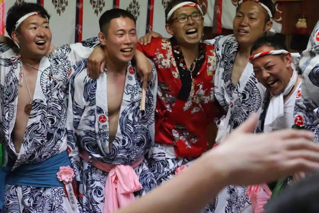戸隠神社春季例大祭の万灯