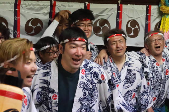 戸隠神社春季例大祭の万灯