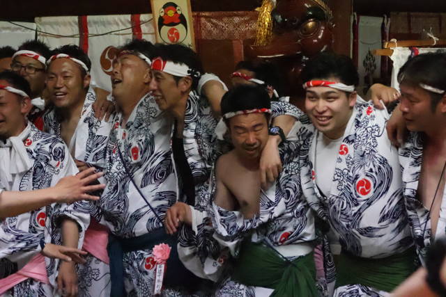 戸隠神社春季例大祭の万灯