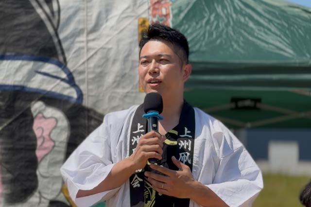 上州凧協会の石川会長