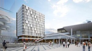 JR東日本が新潟駅万代口東地区開発を6月着工 14階オフィス棟と10階住宅棟、2028年春から順次開業へ