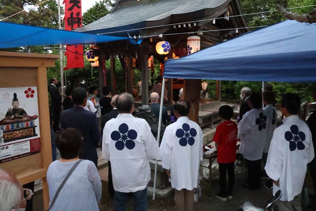宵宮祭の神事