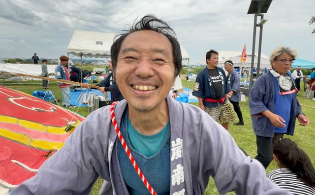 嵐南組組長の滝口さん