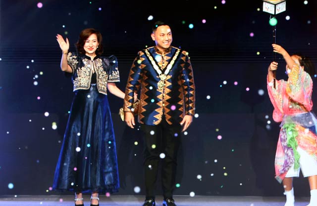 各国青年会議所会頭が入場