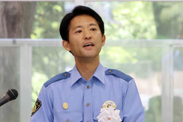 佐藤西蒲署長