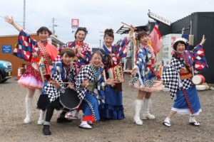 21日は華やぎちんどん隊も登場 燕市水道町の諏訪神社で20、21日と夏祭り