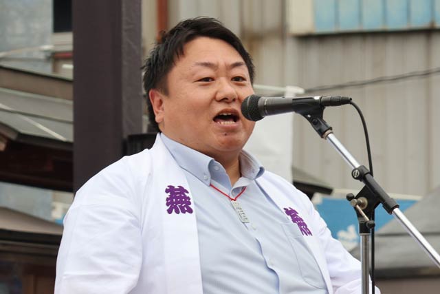 燕市夏まつり連絡協議会会長の佐野市長