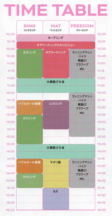 タイムテーブル