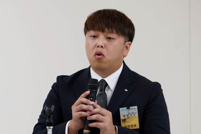 監事候補者となった齋藤専務理事