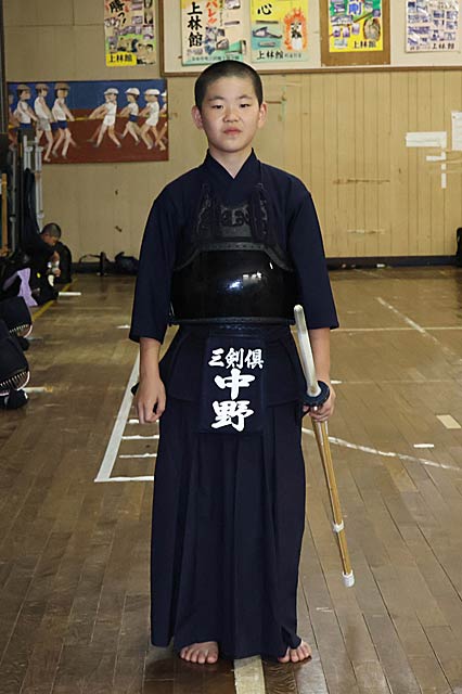 全国大会出場を決めた中野稟汰朗さん