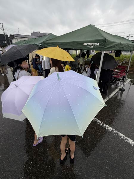 雨のヒガサン夏祭り