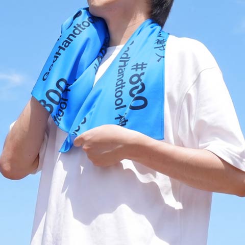 気化熱で首元を冷却