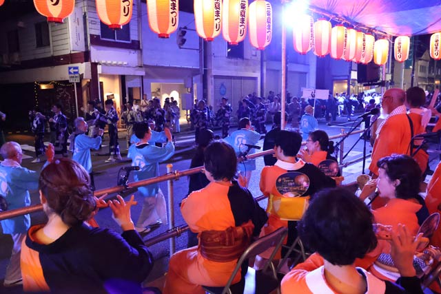 三条夏まつり民謡踊り流し