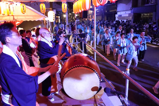 三条夏まつり民謡踊り流し